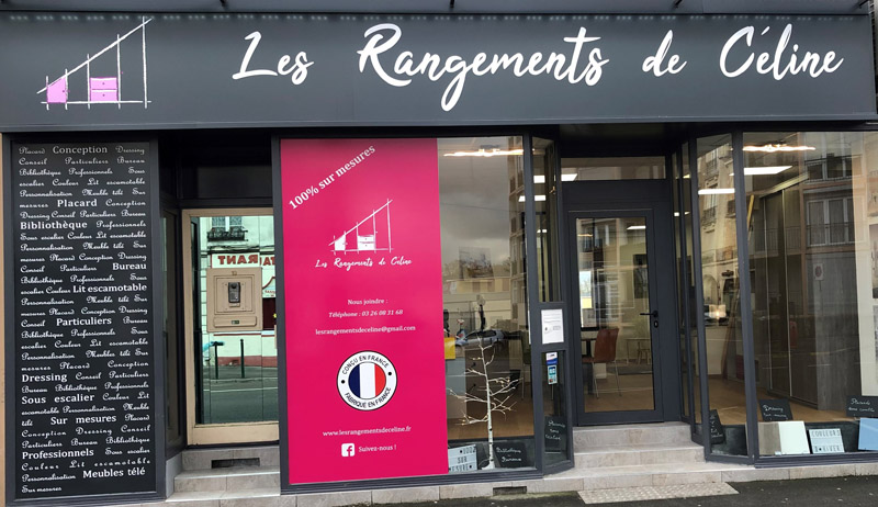 Mobilier design sur mesure autour de Reims et d’Epernay